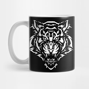 white tiger t-shirt Mug